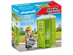 PLAYMOBIL CITY LIFE - TOILETTE PORTATIVE #71435